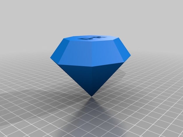 dr diamond 3d l'impression 3D print model - Mito3D