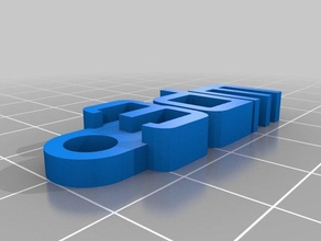 3dm organisatie maat 3d print model - Mito3D