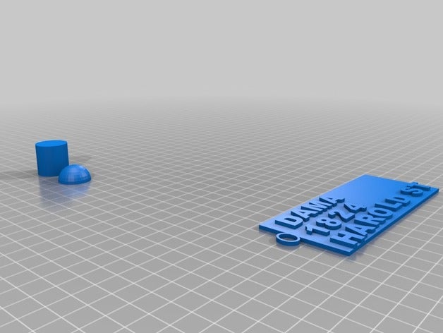 leyva tag 3d de l'impression dog 3D print model - Mito3D