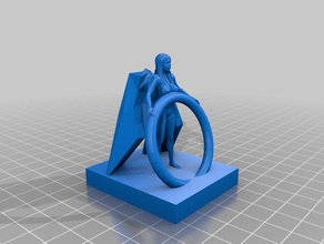 anti gravity turbofaerie sculptures turbo faerie robertus keers rotterdam 3d print model - Mito3D