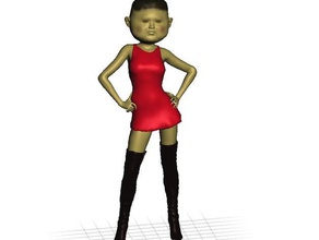 estremamente sexy di leader persone barbie jong kim un mashup meshmixer 3d print model - Mito3D