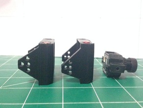 fatshark camera mount adjustable rc vehicles 3d print model - Mito3D