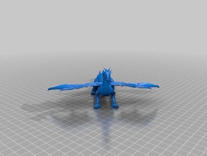 de dragon 3d l'impression 3d print model - Mito3D