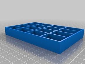 dishwasher tablet mould v20 containers customized 3d print model - Mito3D