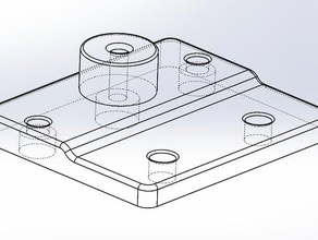 gregs wade extrudeuse bowden adaptateur 3d de l'imprimante extrudeuses 3d print model - Mito3D