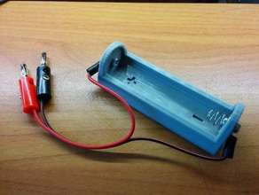 lir18650 chargertester adapter electronics battery holder liion 3d print model - Mito3D