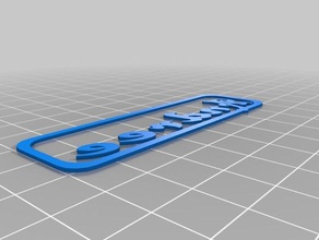 andree sinais logotipos personalizado 3d print model - Mito3D