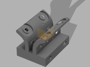 slide bearing 8mm rod parts 3d print model - Mito3D