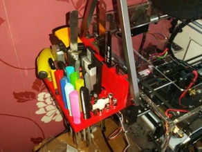turnigy fabrikator tool holder 3d printer accessories 3d print model - Mito3D
