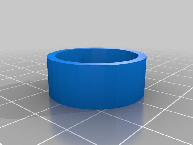 simple ring rings 3D print model - Mito3D