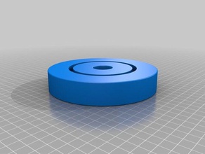 meu personalizados paramétrico rolamento radial de 55mm mecânico brinquedos 3d print model - Mito3D