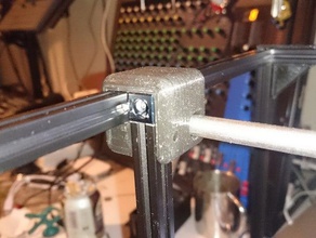maker profiel 10x10 8 mm staaf houder delen Een 3d-printer aluminium cnc machine 3d print model - Mito3D