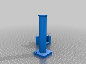 rostock delen 3d printer 3d print model - Mito3D