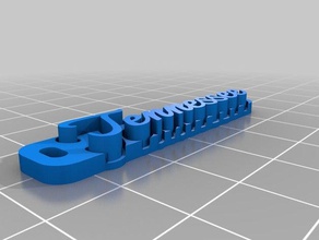 tn organización personalizado 3d print model - Mito3D