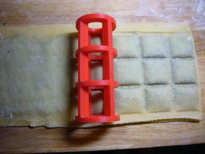 ravioli de pin cocina comedor con hambre rodando delicioso 3d print model - Mito3D