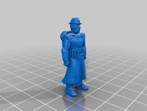 shadowrun man games 3d print model - Mito3D