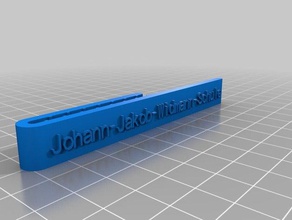 jjws clip accessori personalizzato 3d print model - Mito3D