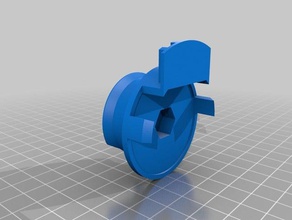 de um2 spider spoel bijlage 3d printer accessoires garenkloshouder ultimaker 2 3d print model - Mito3D