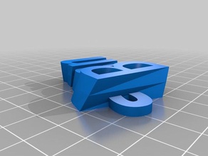 ben keyfob organização personalizado 3d print model - Mito3D