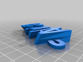 adrian keyfob organizasyon özelleştirilmiş 3d print model - Mito3D