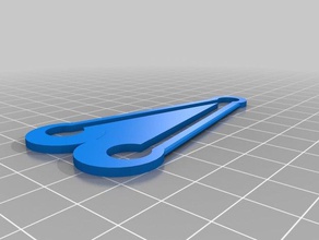 corazón clip 2-75 organización personalizado 3d print model - Mito3D