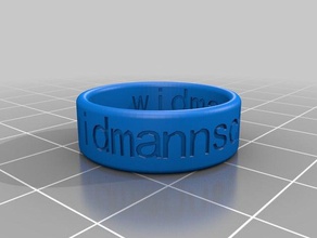 ring 10 widmannschulede rings customized 3d print model - Mito3D