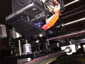 prusa i3 acrílico geeetech base de fãs bico 3d a impressora partes 3d print model - Mito3D