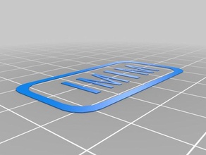 mimi signs logos customized 3d print model - Mito3D