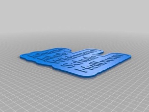 jjws-plakette-002 organizzazione personalizzato 3d print model - Mito3D