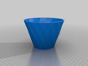 polybowl 16 lados 80x110 los contenedores personalizado 3d print model - Mito3D