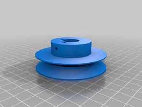 pulley retaining screws parts customized 3d print model - Mito3D