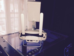 distanziatore antenne phantom 3 hobby dji 3d print model - Mito3D