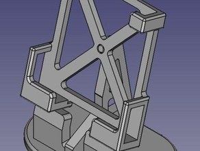 universal phone stand mobile components created freecad 3d print model - Mito3D