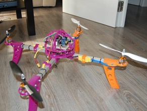 dron pepito arduino quadcopter rc araç drone elchals 3d print model - Mito3D