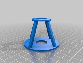 fondue stand 3d printing fondoo 3d print model - Mito3D