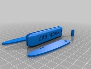 pack 602 knife v20 3d printing 3d print model - Mito3D
