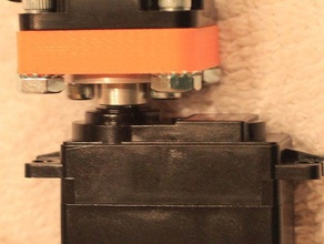 ftc robotica moderna v3 sensore supporto del servo 3d print model - Mito3D