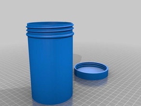 barattolo containers maat 3d print model - Mito3D