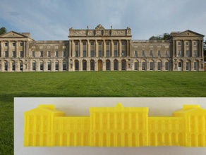 heveningham hall buildings structures castle english grand house historic historical building large palace seetheworld challenge suffolk wentworth woodhouse 3d print model - Mito3D