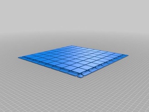 chessboard games customized 3d print model - Mito3D