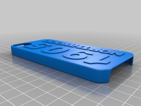 de iphone case 3d afdrukken 3d print model - Mito3D