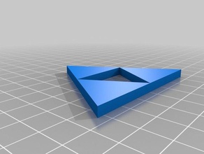 triforce 3d impressão 3d print model - Mito3D