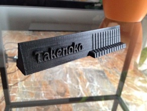 takenoko juego de mesa titular la tarjeta juegos 3d print model - Mito3D