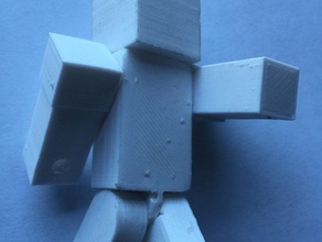 minecraft actie figuur 20 speelgoed spelletjes actionfigure blok lego 3d print model - Mito3D