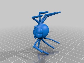 spider 3d afdrukken 3d print model - Mito3D