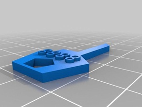 padlock bump key household supplies customized 3d print model - Mito3D