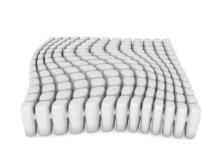 trivet mat math art 3d print model - Mito3D
