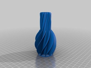 vase parametric decor 3d print model - Mito3D