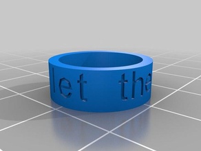 my dog ring rings customized 3d print model - Mito3D