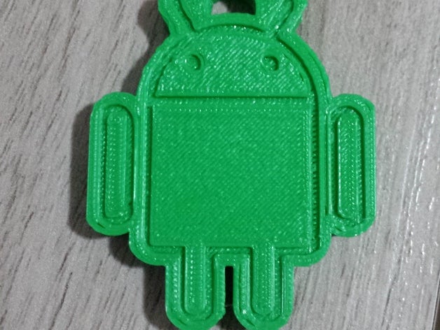 android portachiavi 3D print model - Mito3D